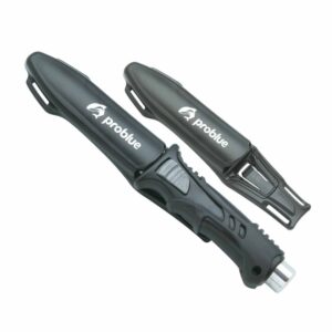 CUCHILLO PARA BUCEO DE ACERO INOXIDABLE - HOJA DE 4.55