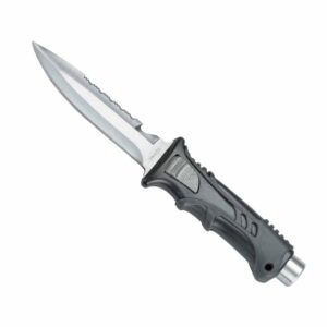 CUCHILLO PARA BUCEO DE ACERO INOXIDABLE - HOJA DE 4.55