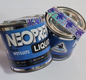 DOCENA LATA DE NEOPRENO LIQUIDO